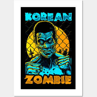 korean zombie The korean zombie chan sung jung Fighter Posters and Art